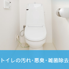 トイレの汚れ・悪臭・雑菌除去